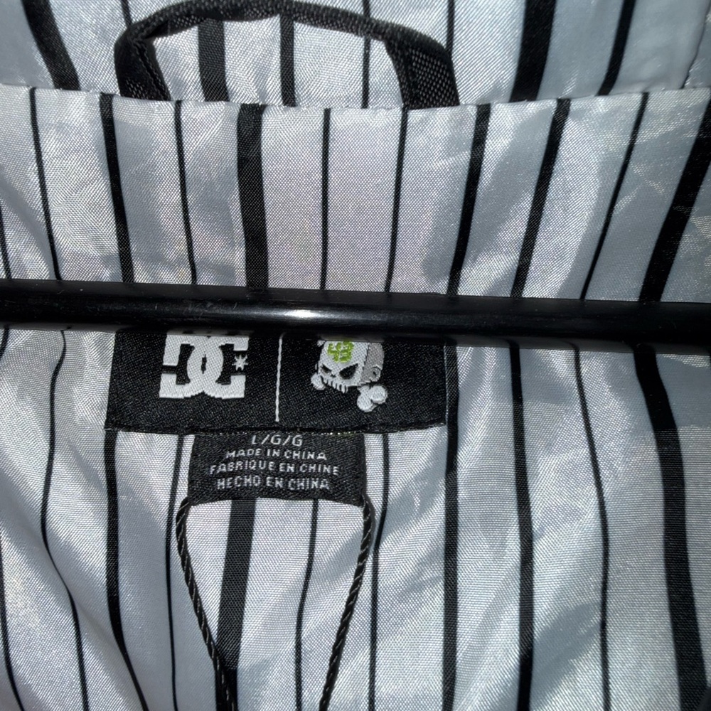 Ken Block x DC Black and White Jacket with Green Accents - Picture 6 of 10
